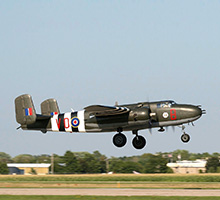 B-25J Mitchell 45-8883 "Grumpy", at the 2006 Oshkosh Air Show.